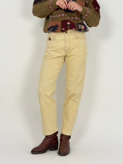 Pantaloni Trussardi in velluto a coste anni '70