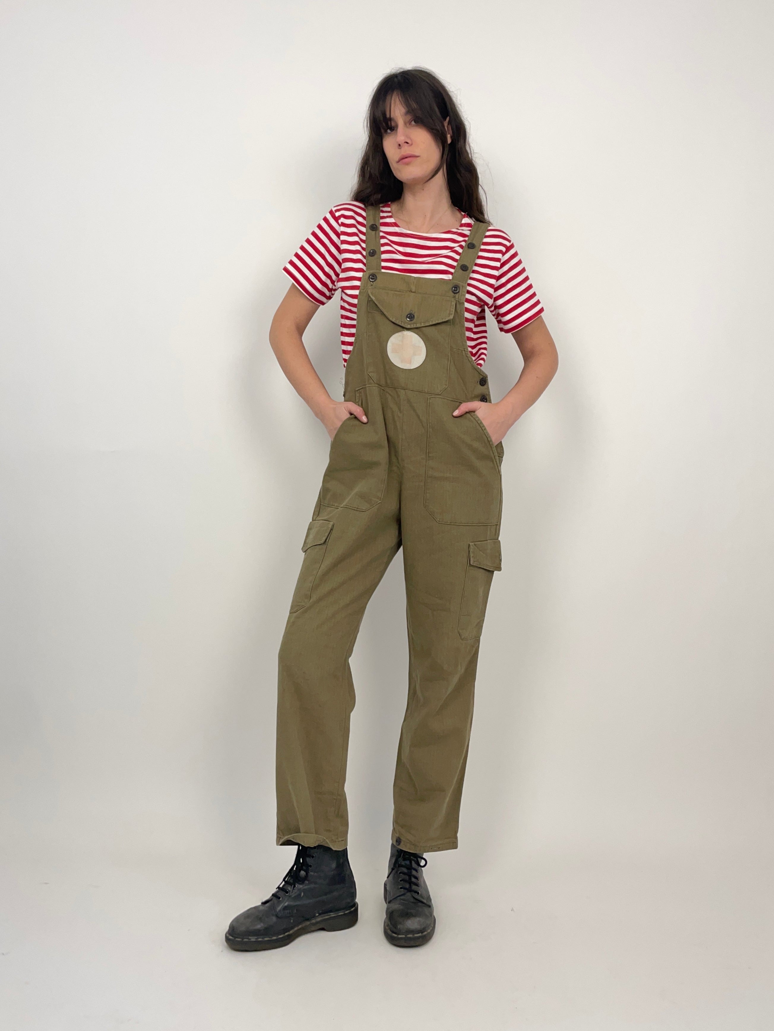 Salopette Esercito Cieco anni '70