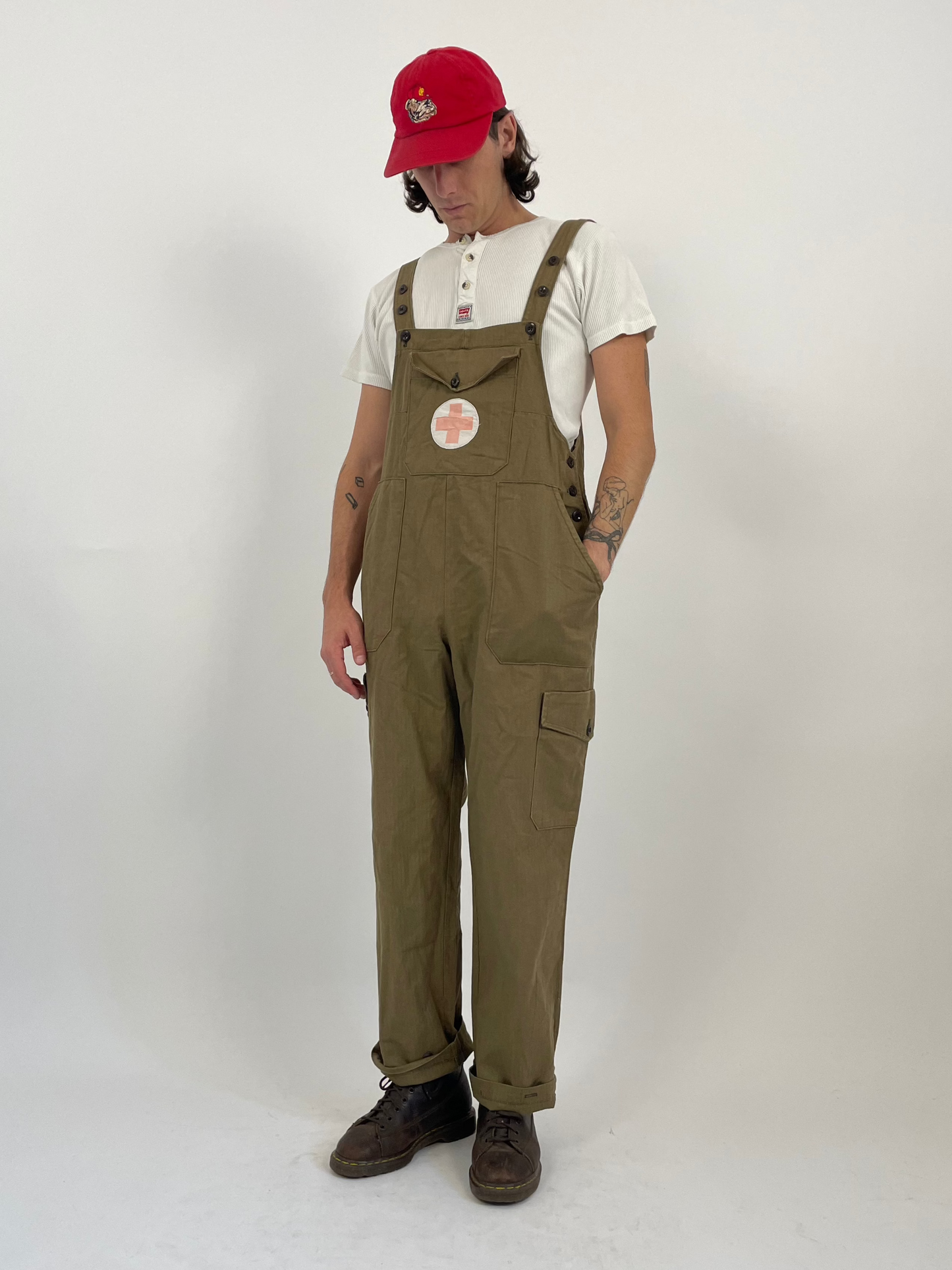 Salopette vintage overall - Esercito Militare Repubblica Cieca