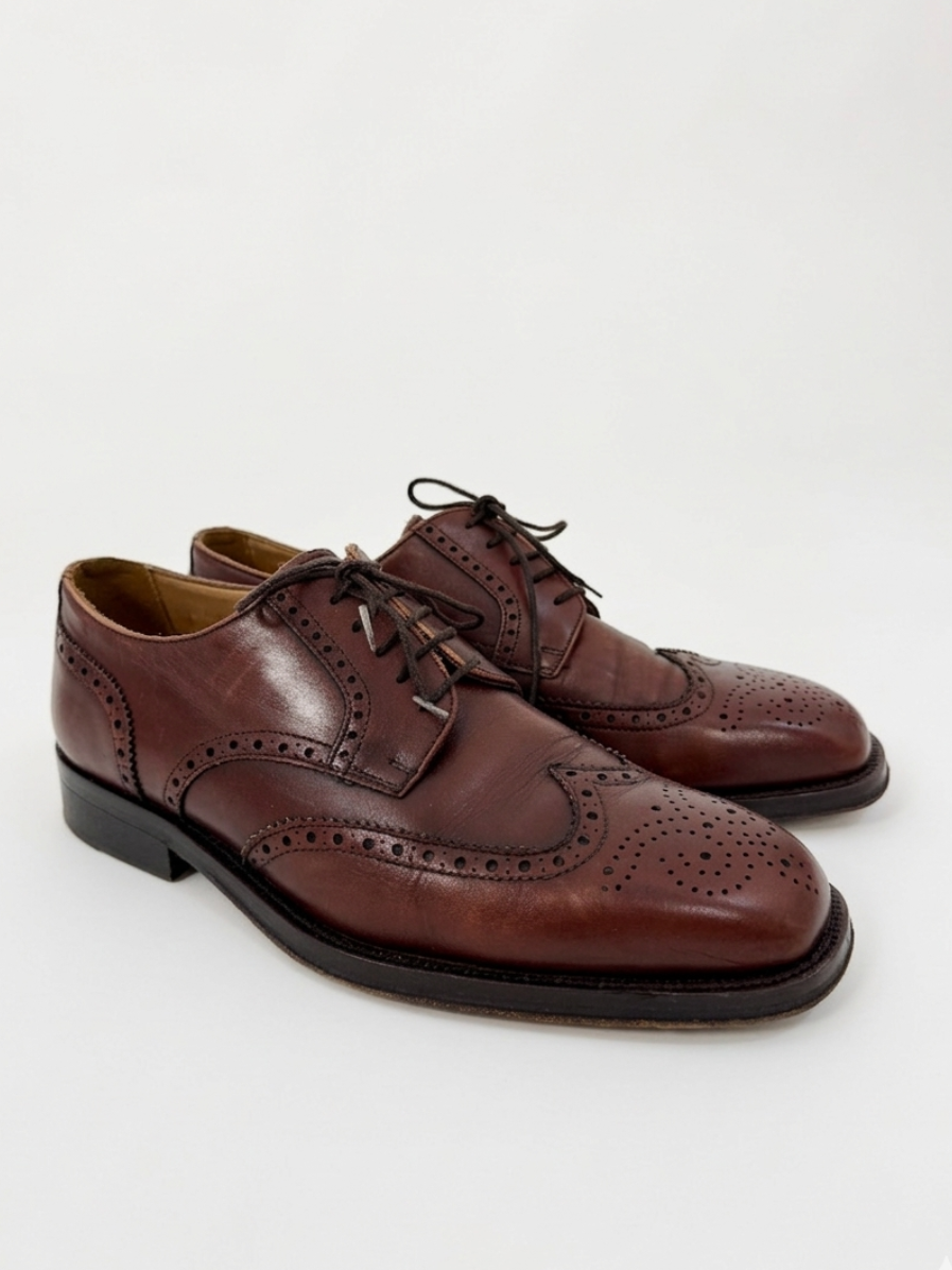 Scarpe Stringate Missoni Uomo Marroni Brogue - Numero 41.5