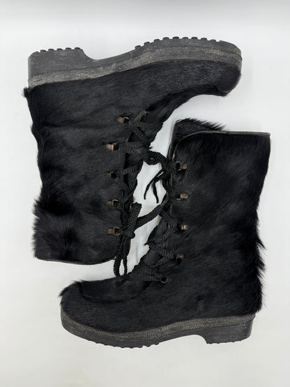 Scarponcino Diadora anni '70 in cavallino - Numero 41