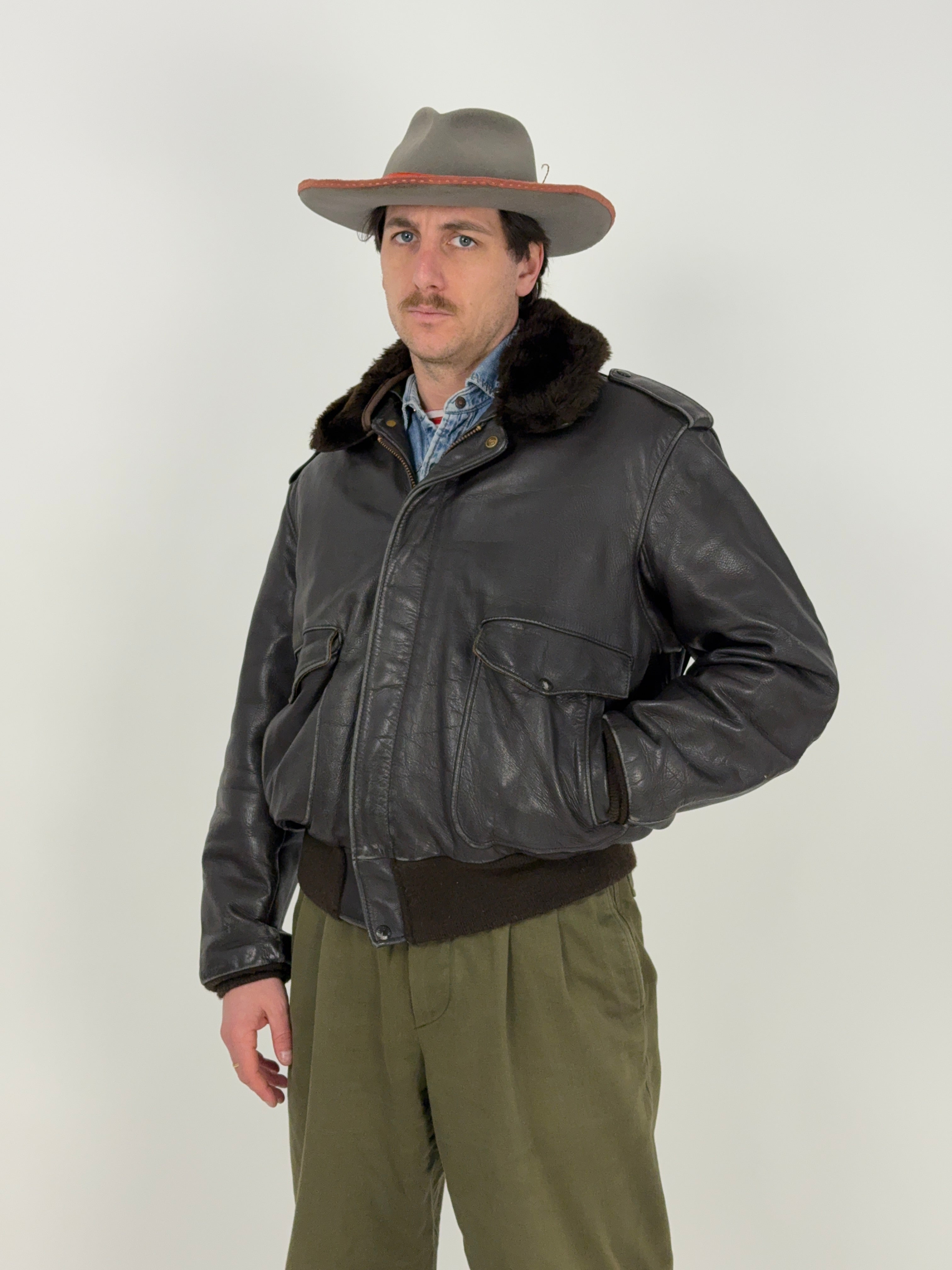Schott NYC A-2 Flight Jacket – Made in USA