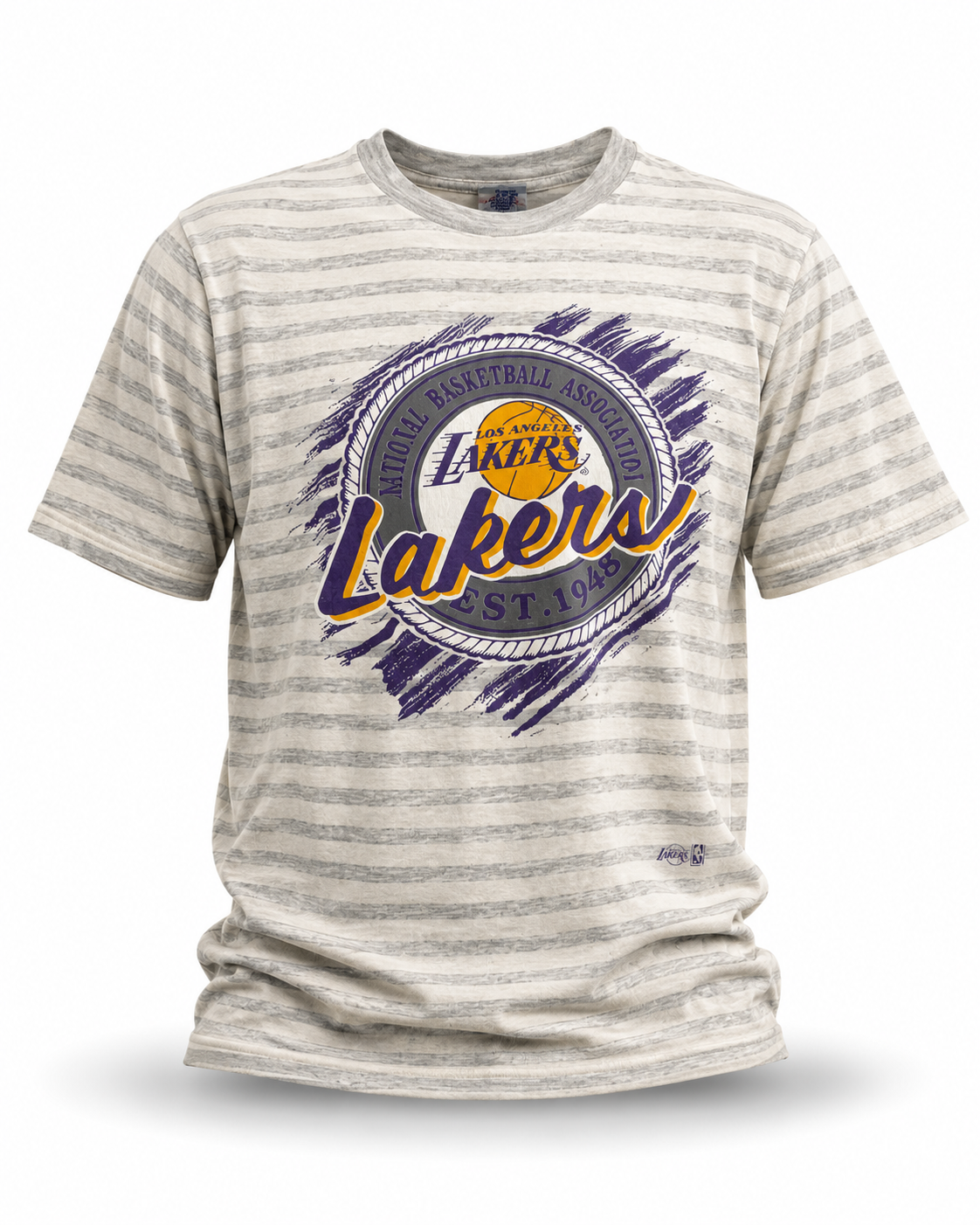 T-shirt Vintage Lakers Los Angeles 1990