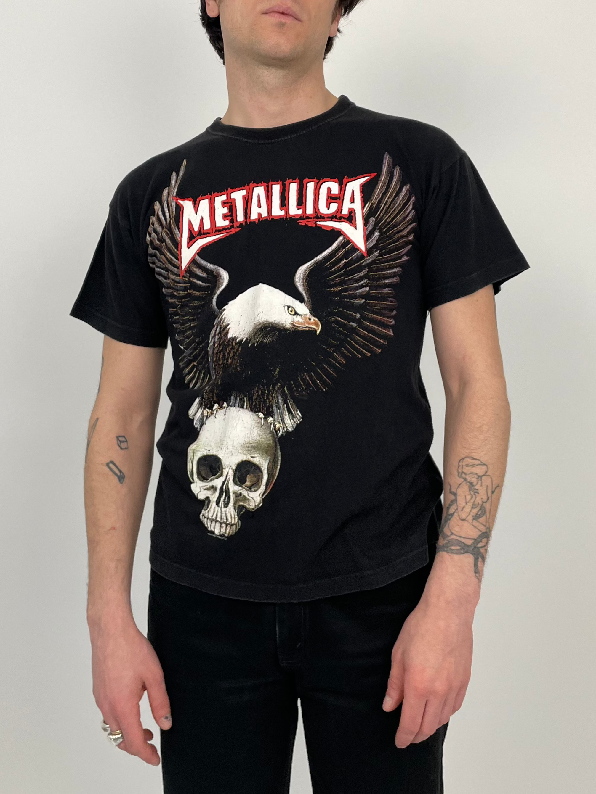 T-shirt Metallica anni '80