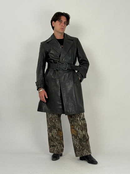 Trench in pelle - Polizia Tedesca anni ’60