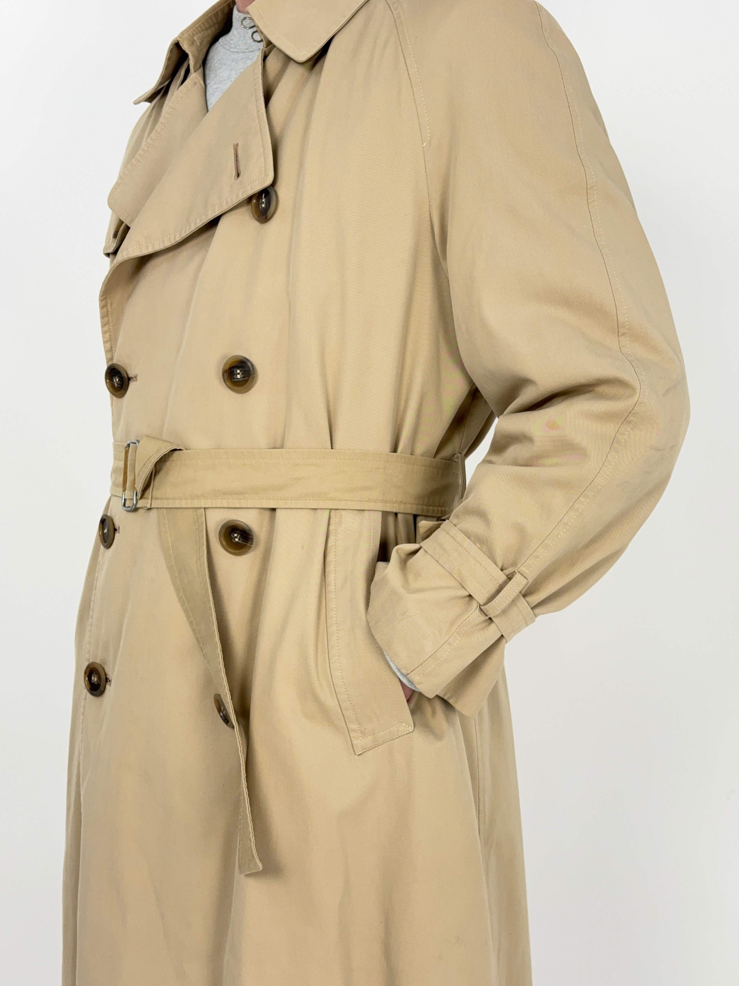 Trench San Giorgio con fodera tartan