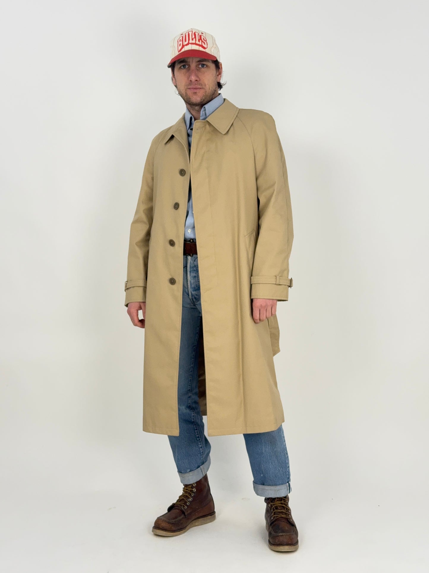Trench vintage da uomo
