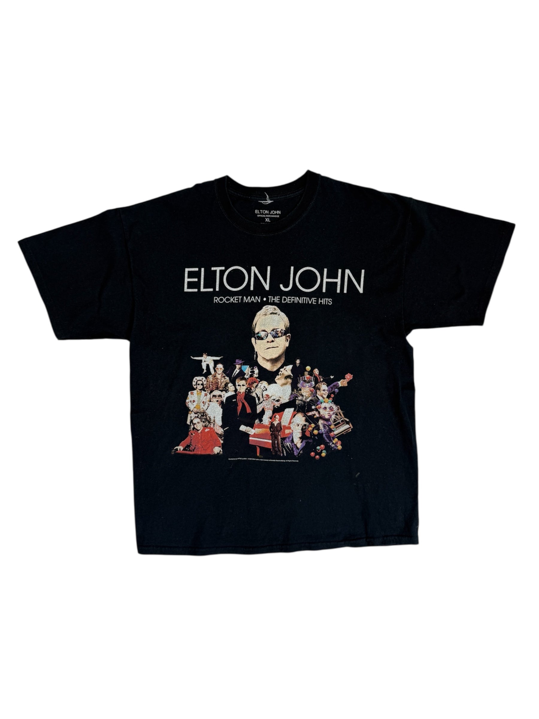 T-shirt  Elton John “Rocket Man - The Definitive Hits” Tour 2012