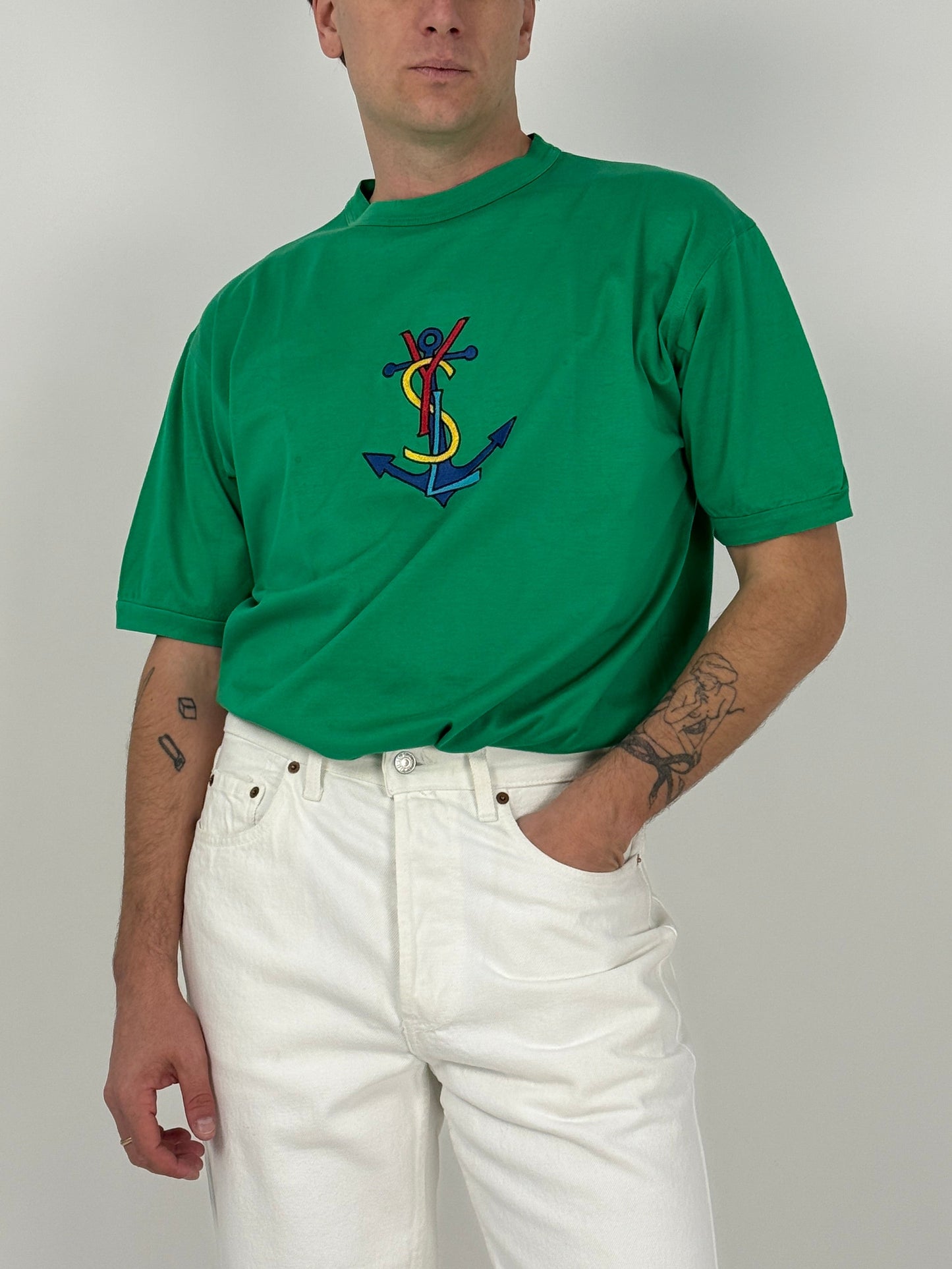 T-shirt Yves Saint Laurent anni '90