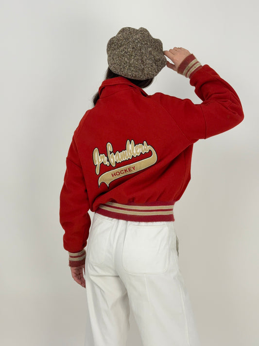 Varsity Jacket DeLong Hockey anni ’70 – Made in USA