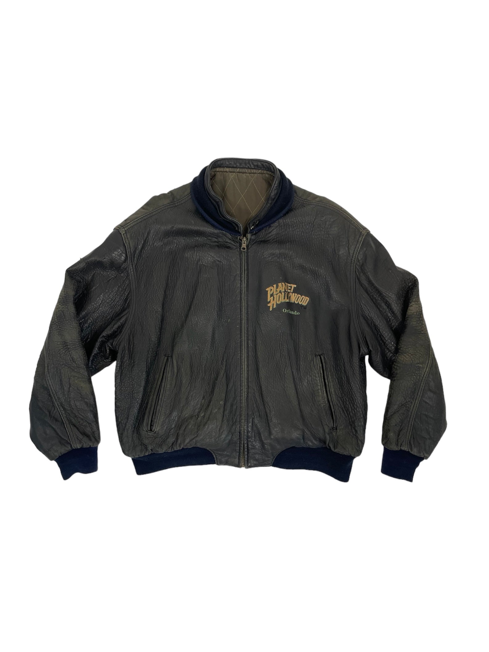 Vintage Planet Hollywood Leather jacket - Fangovintage