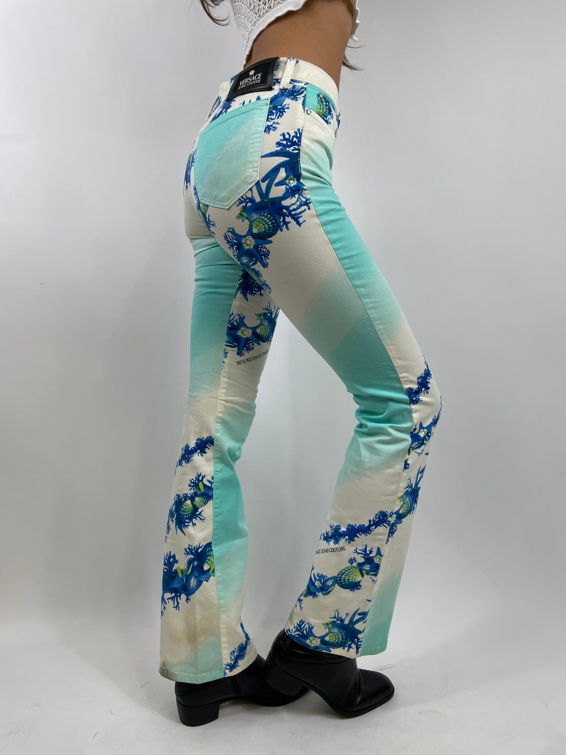 Versace jeans 2025 couture pantaloni