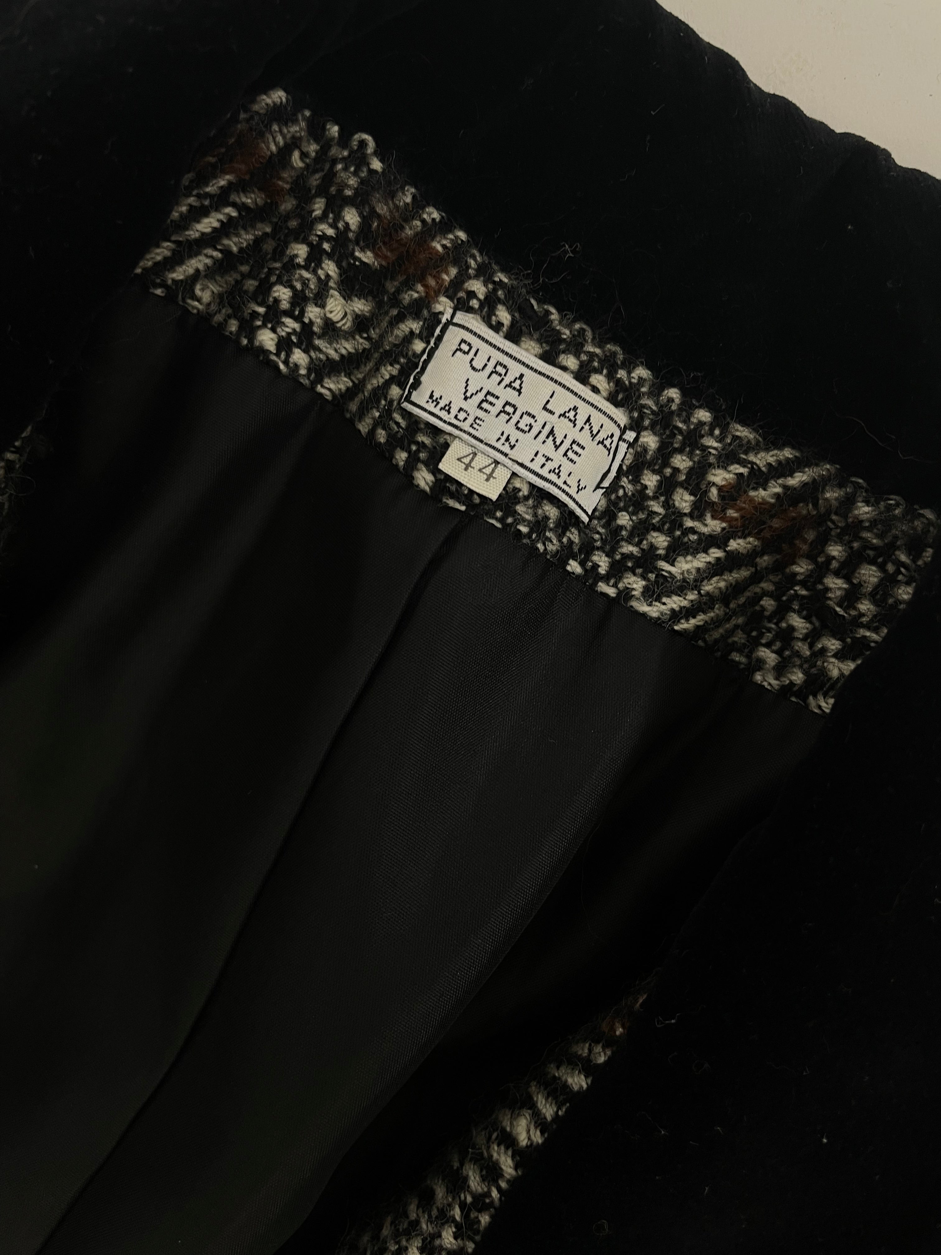Tailleur vintage in pura lana vergine
