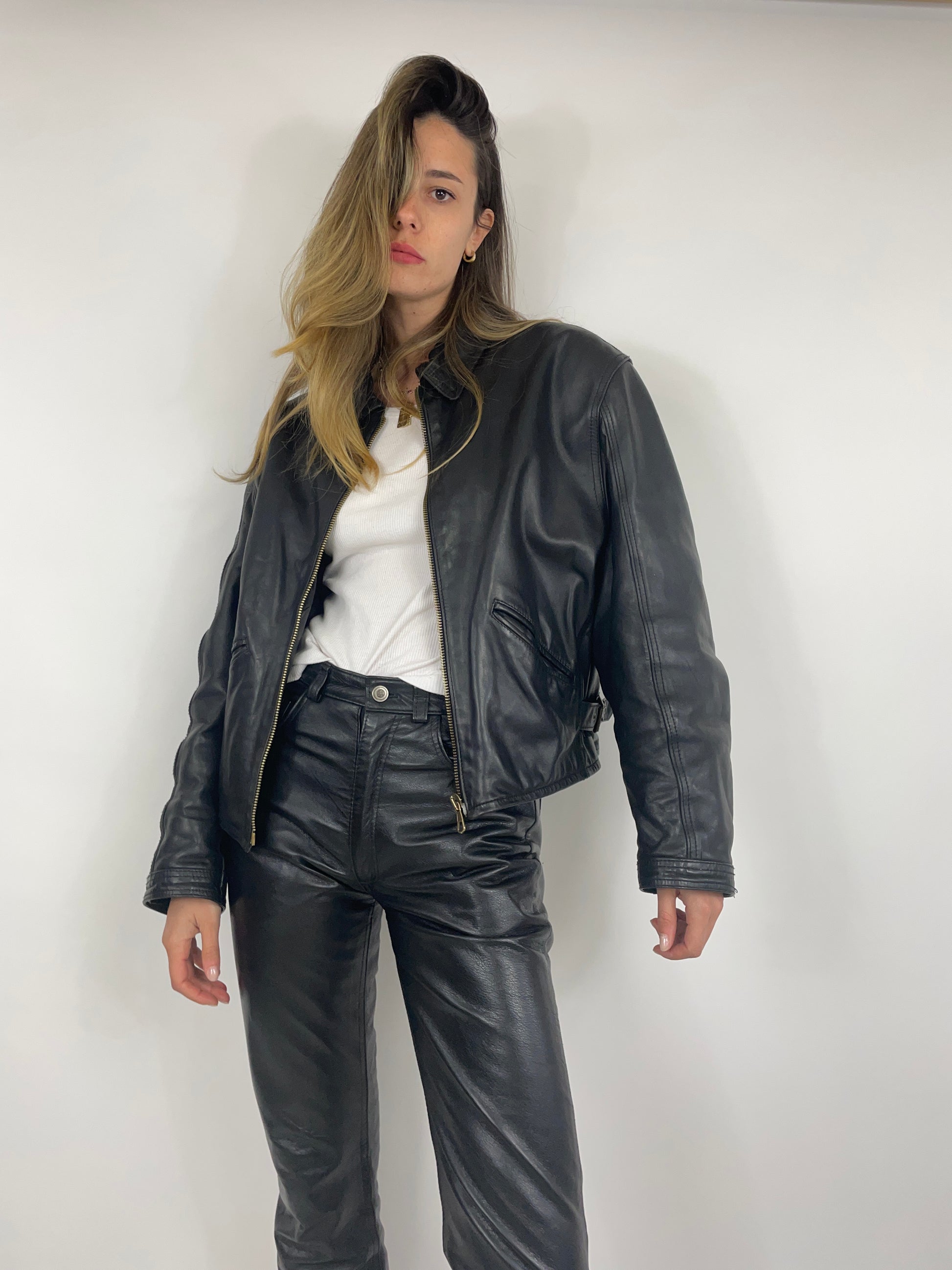giacca-vera-pelle-colore-nero-vintage