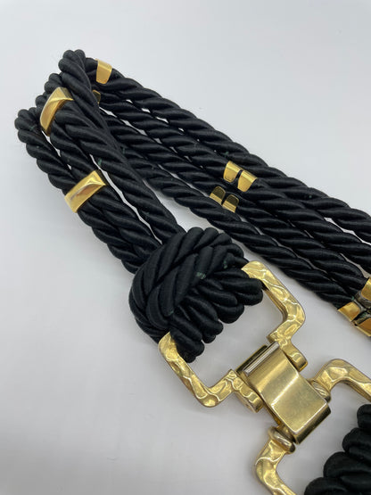 Rope belt 1980s