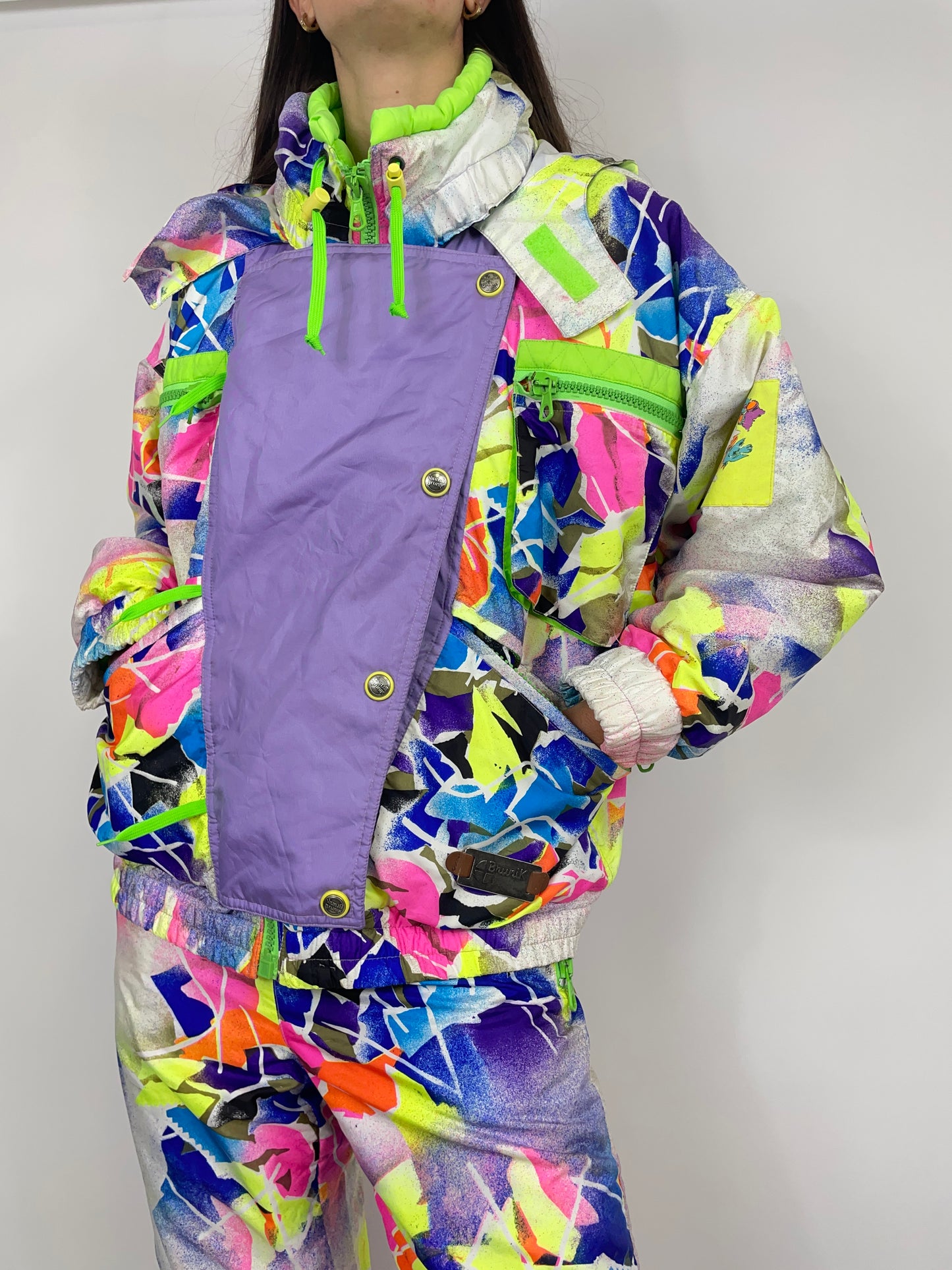 Brunik 1990s ski suit