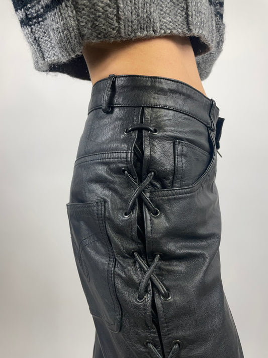 Pantalone Vera pelle 1980s
