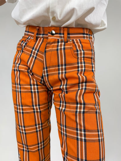 Tartan trousers 1980s