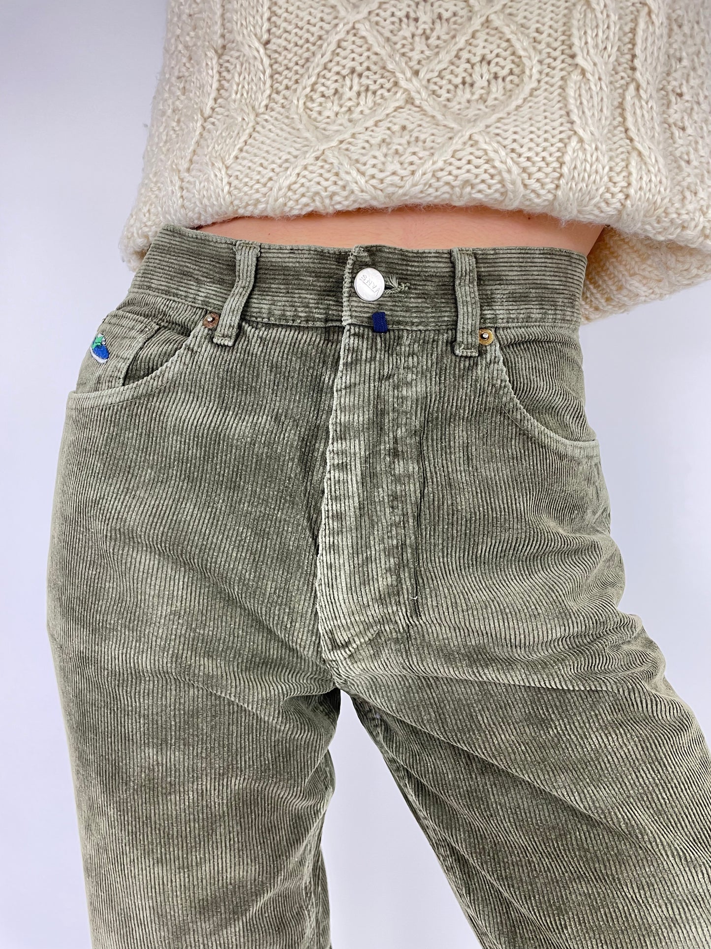 Pantalone Vans in velluto da donna Fangovintage