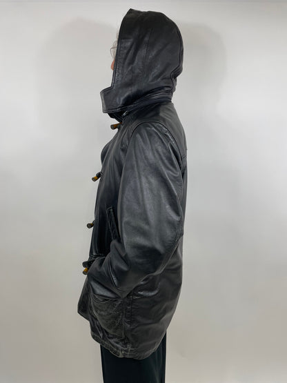 Leather Jacket Pierre Cardin 1980s