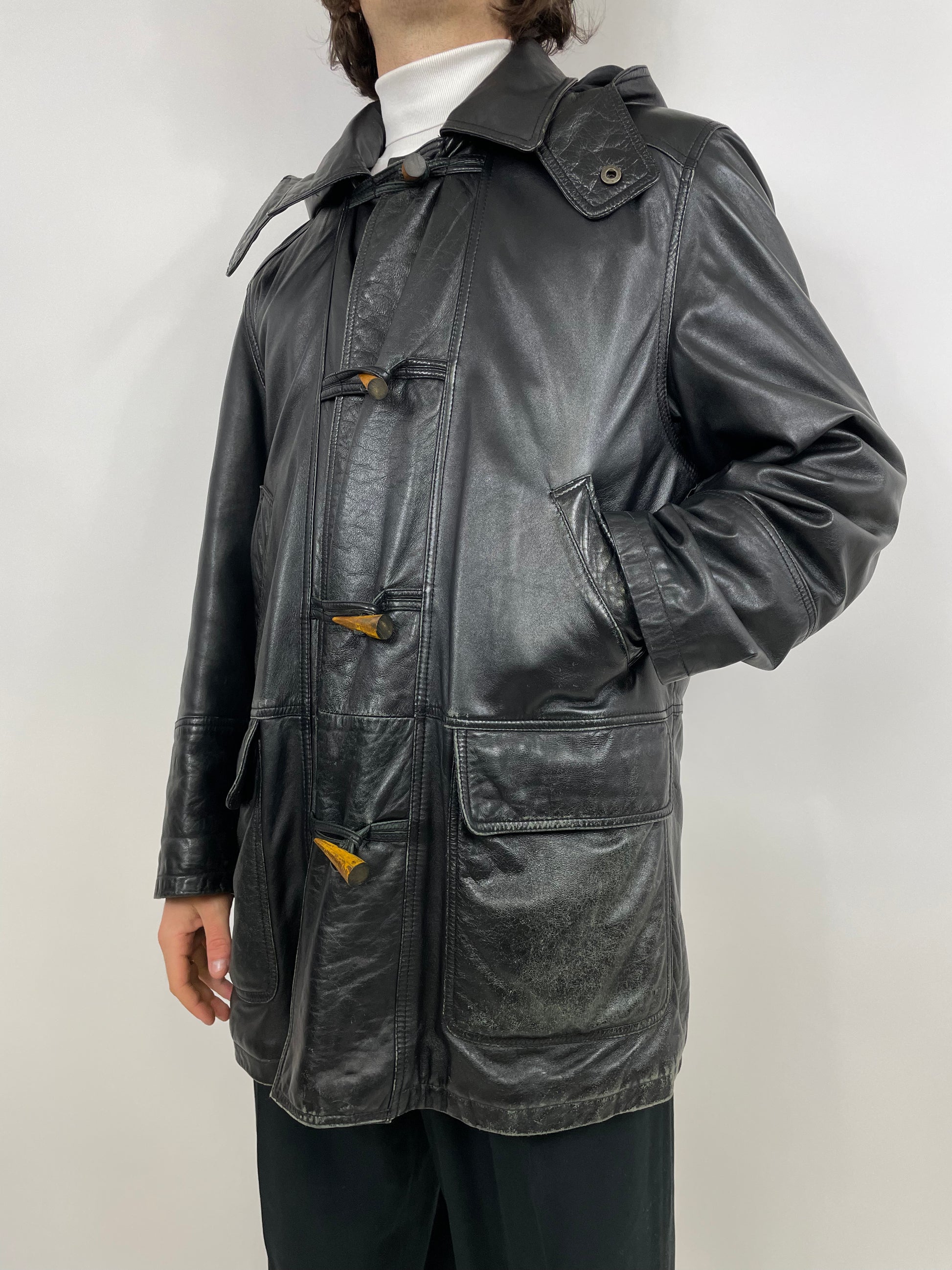 Pierre cardin leather jacket price deals