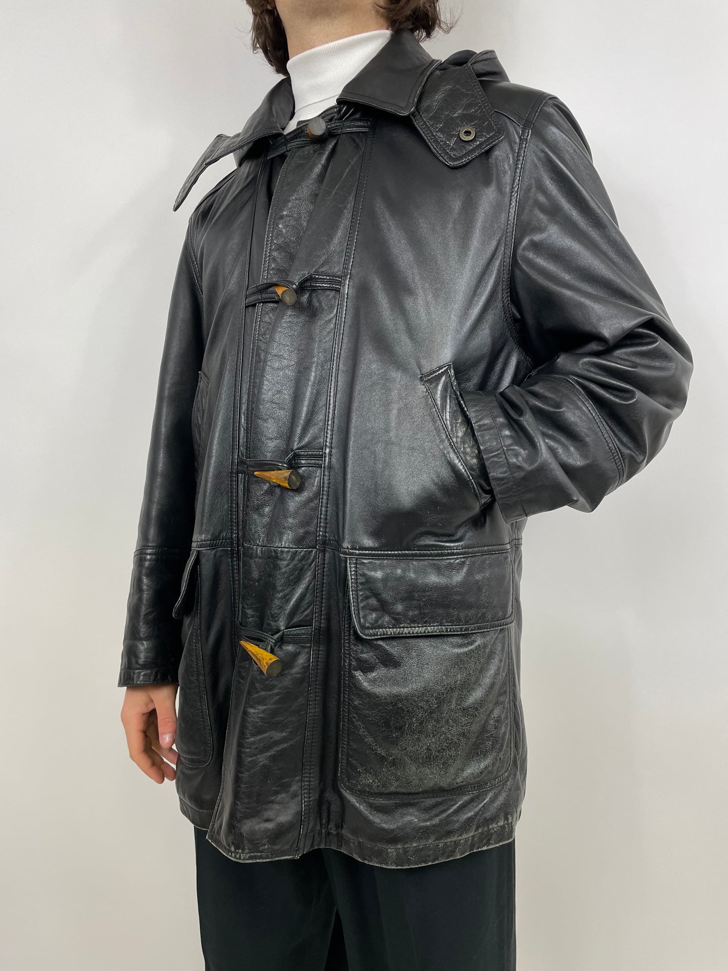 Leather Jacket Pierre Cardin 1980