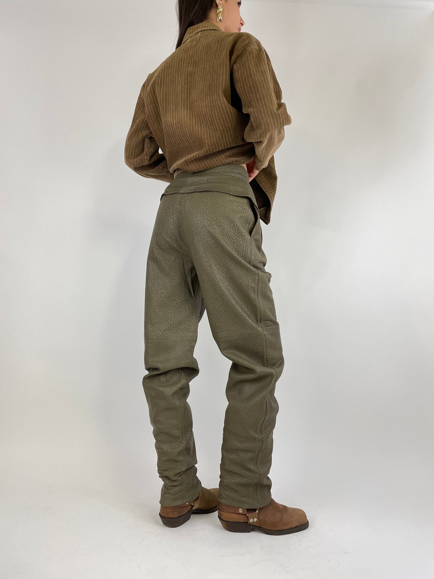 Genny trousers - Genuine leather