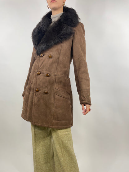 Cappotto vera pelle 1970s