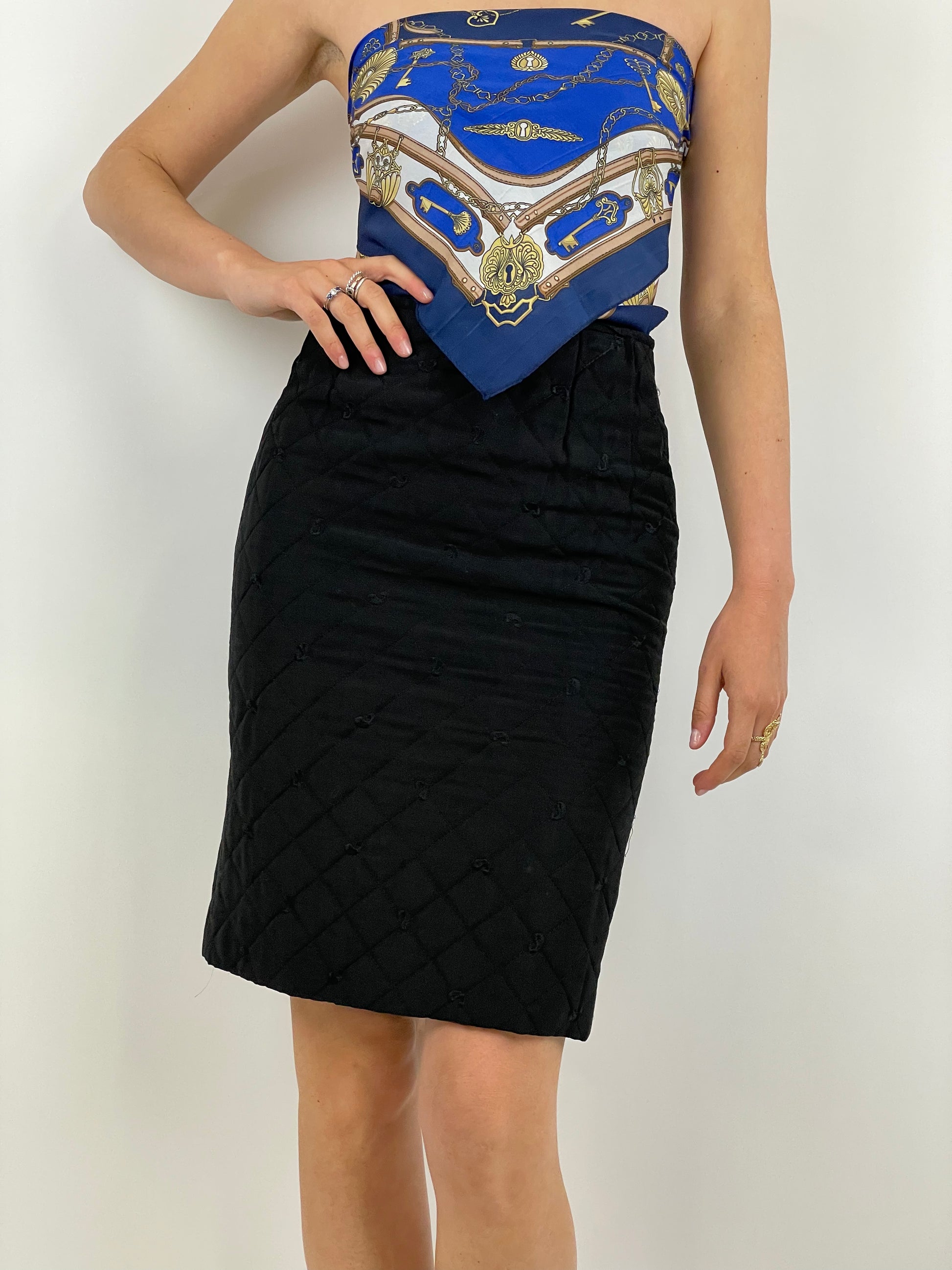 Pencil skirt dress sales 70s