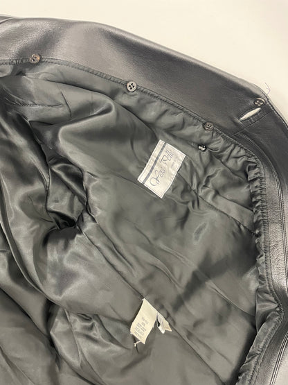 Tassel leather jacket