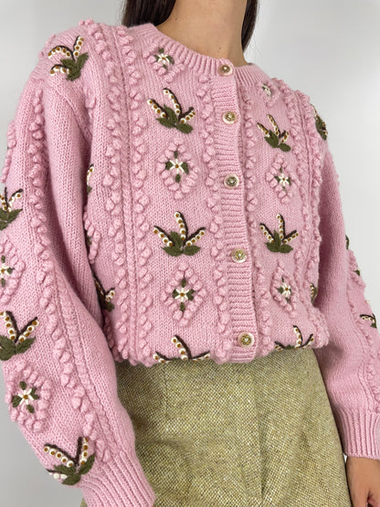 Paola Giampieri embroidered cardigan