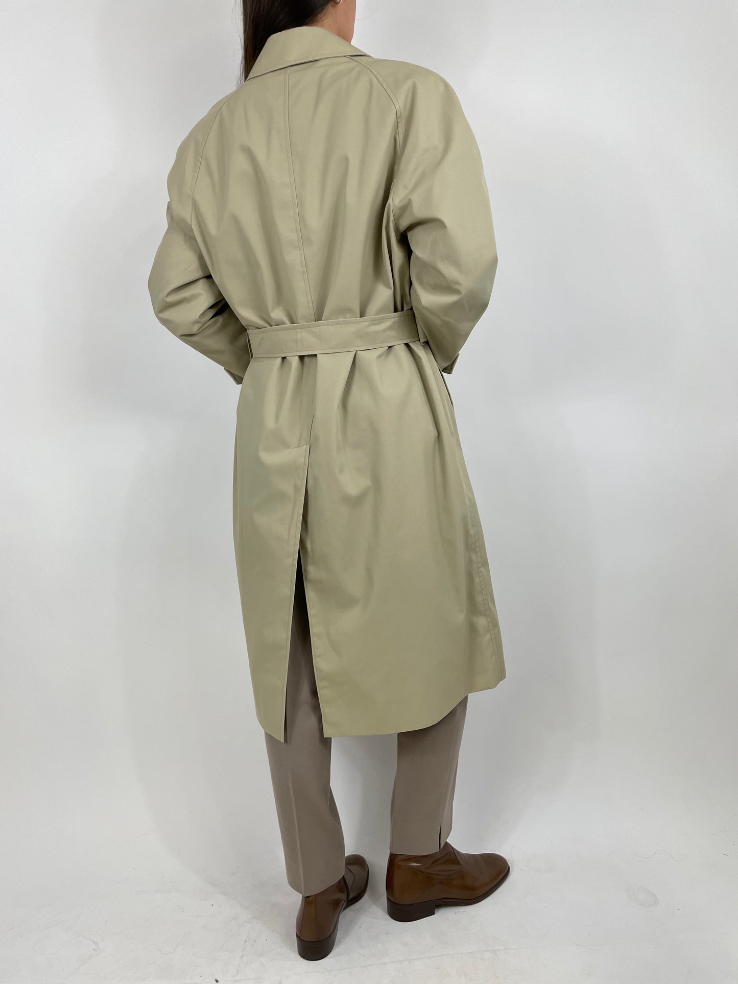 Bertelli's trench coat