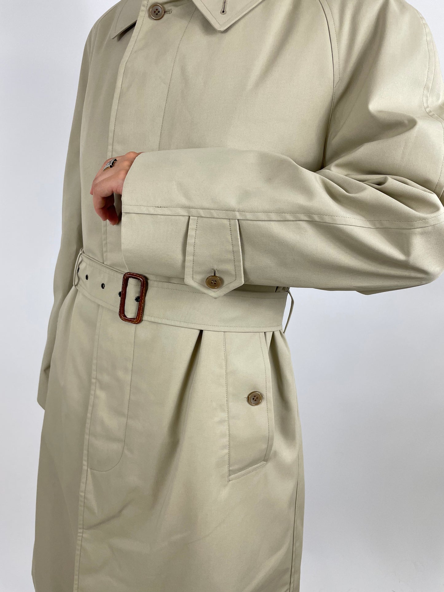Bertelli's trench coat
