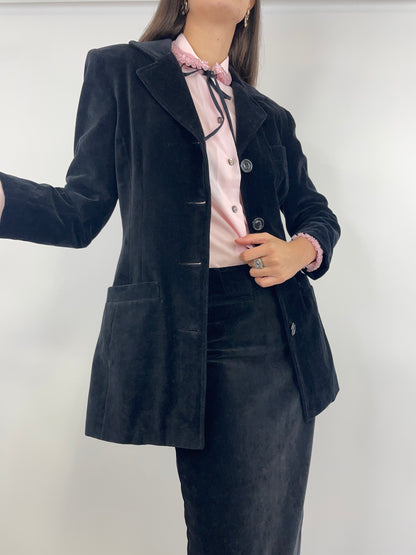 1990s velvet suit