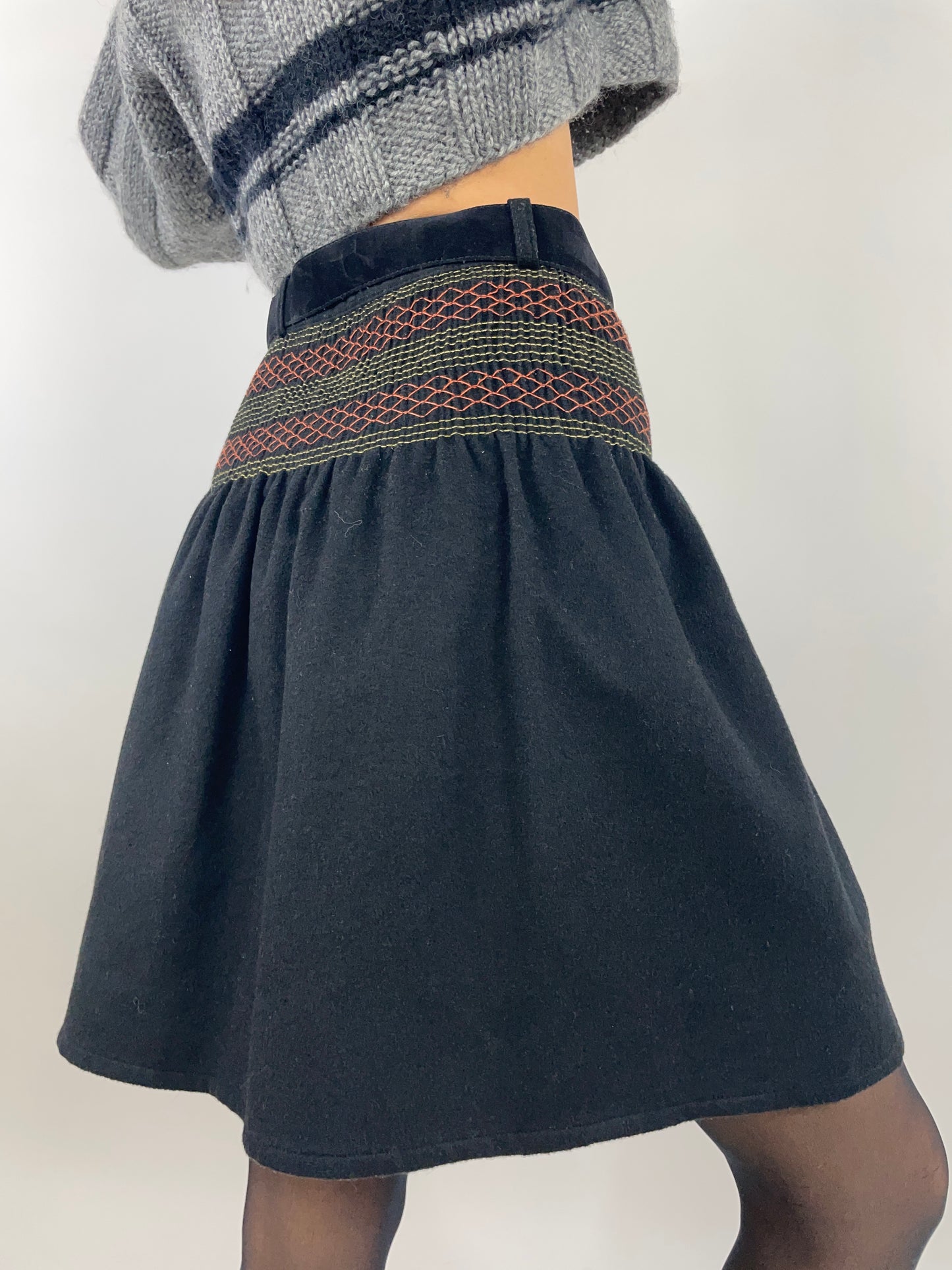 1980s skirt
