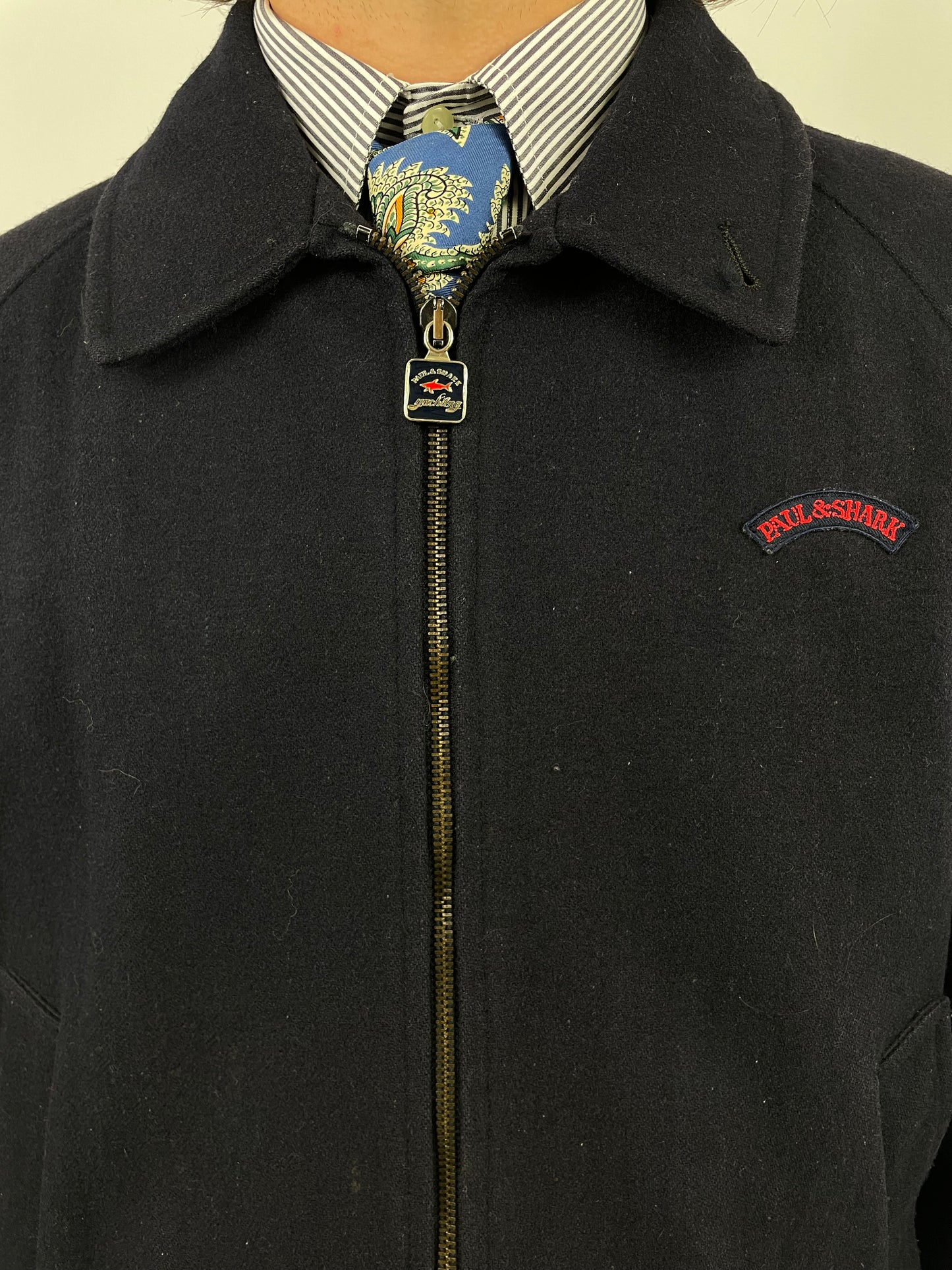 Paul &amp; Shark 1990s bomber jacket