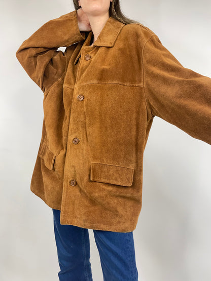 Leather Jacket camoscio 1970s