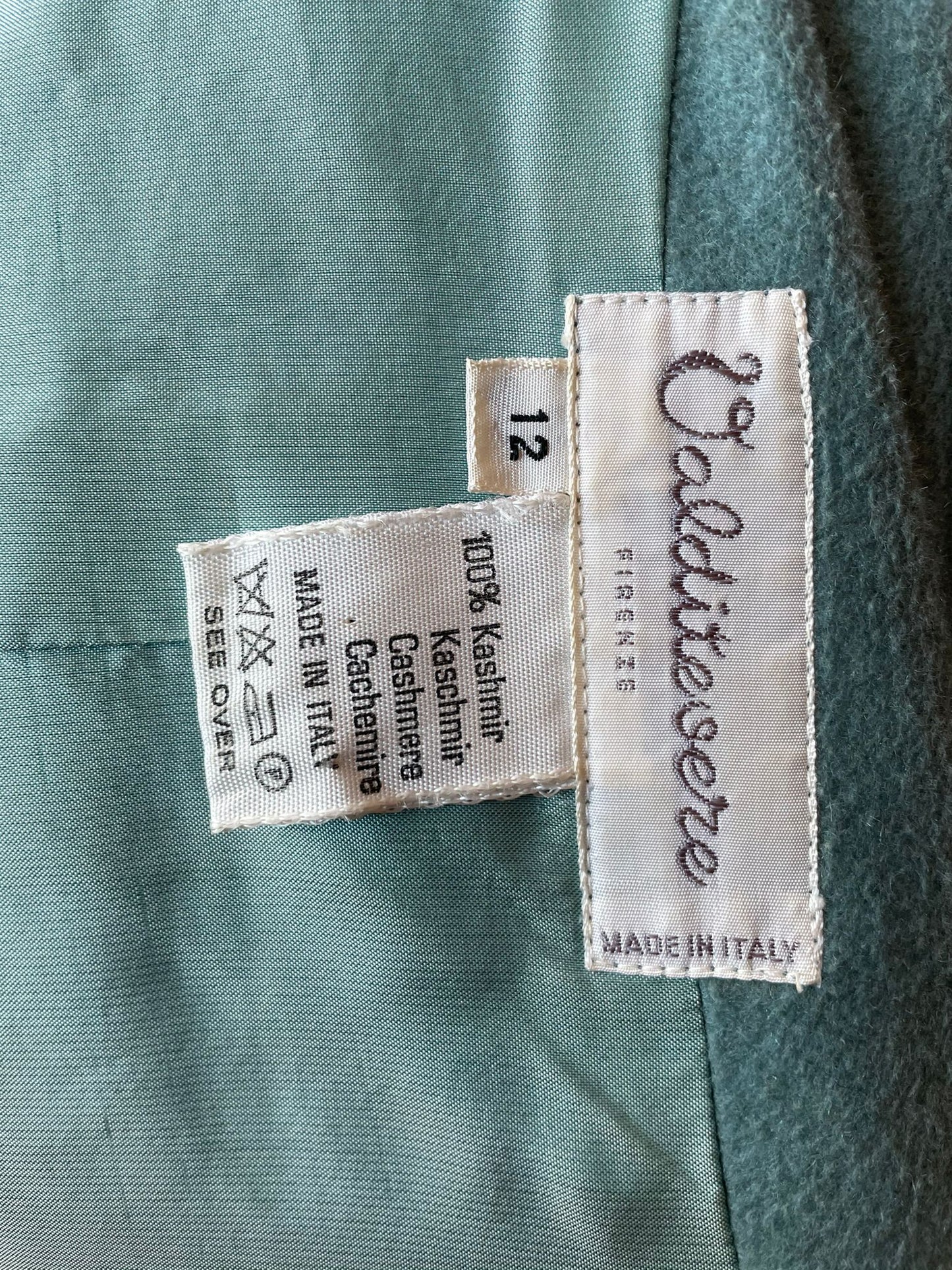 1980s cashmere suit