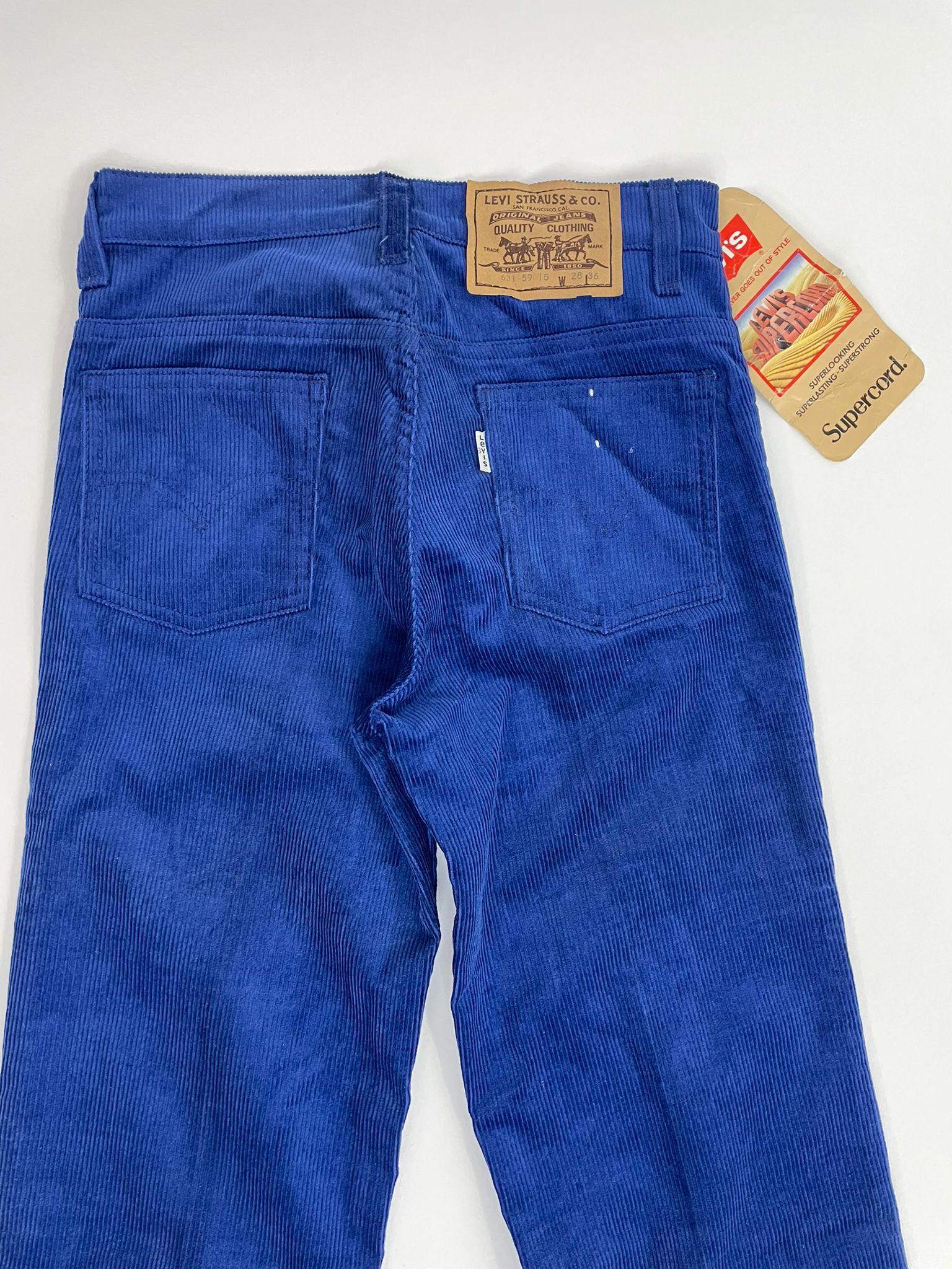 Levi's 631 Supercord W28 L36