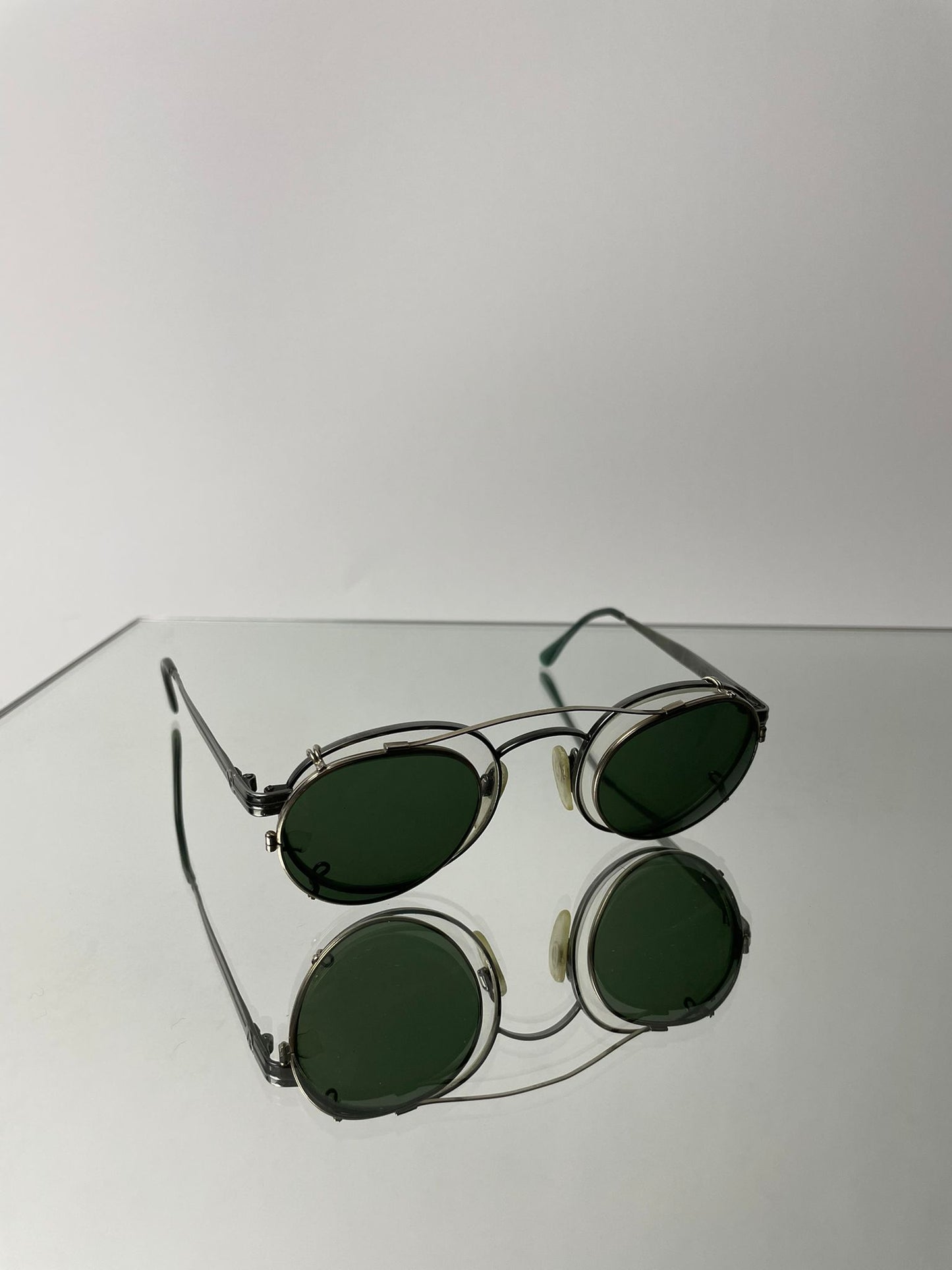 Vogue glasses + 1980 sun clip