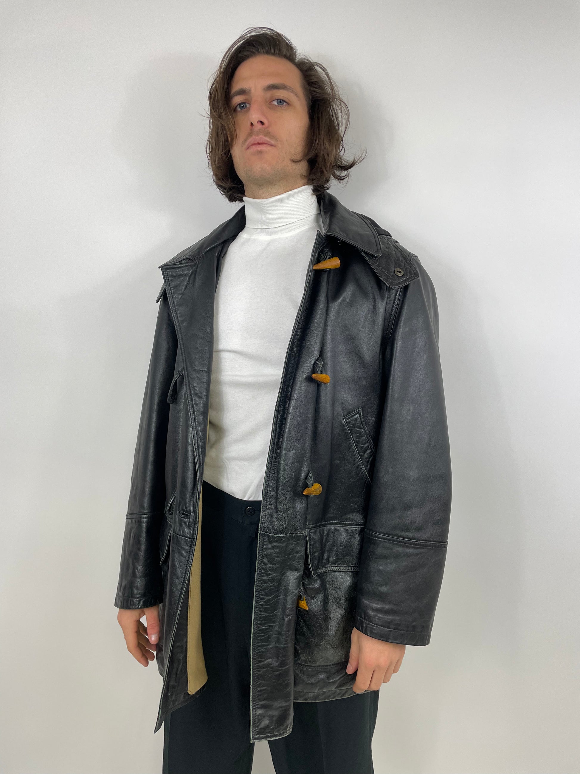 Pierre Cardin 1980s jacket in genuine leather Mudvintage