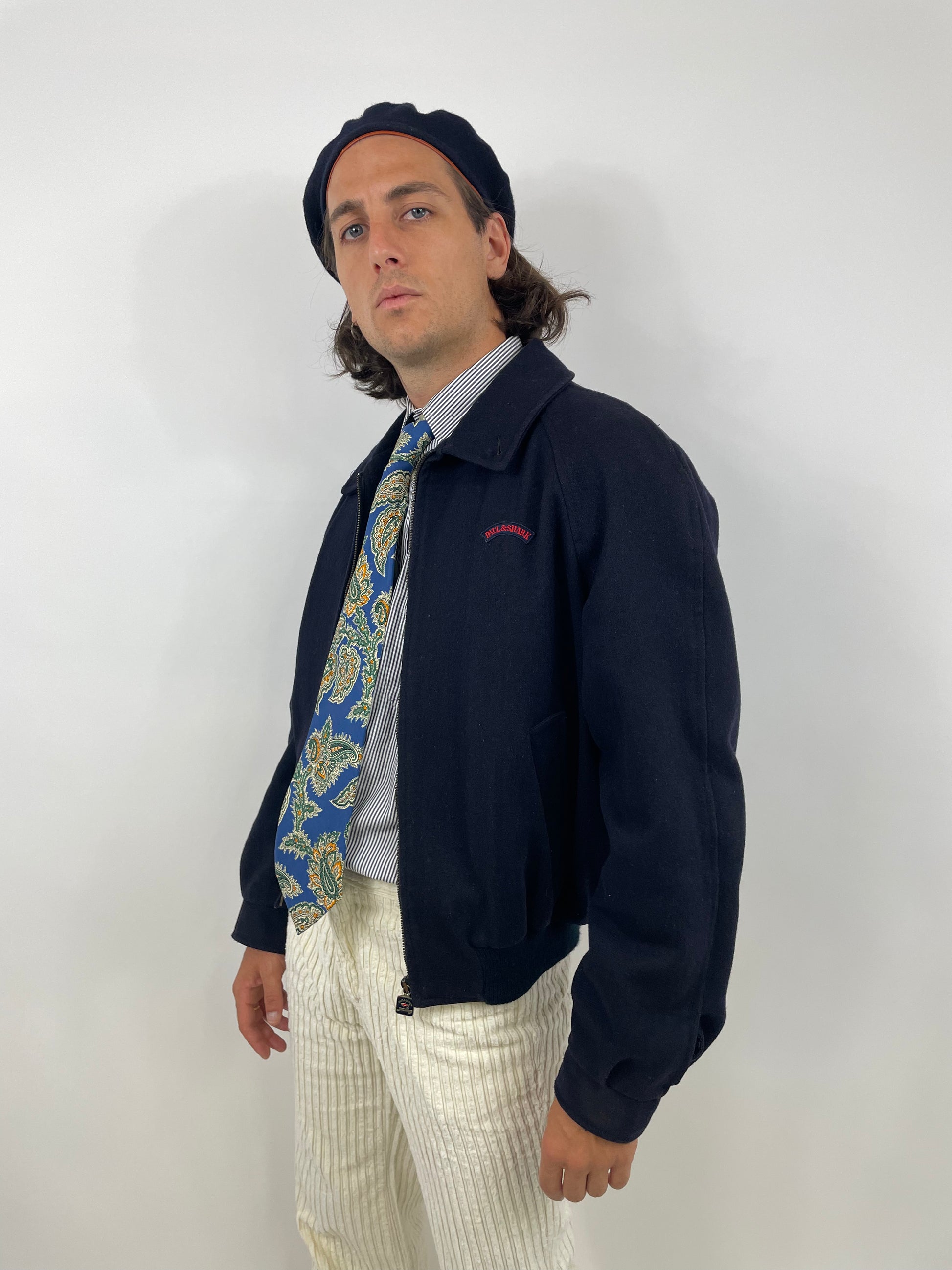 Paul Shark 1990s bomber jacket