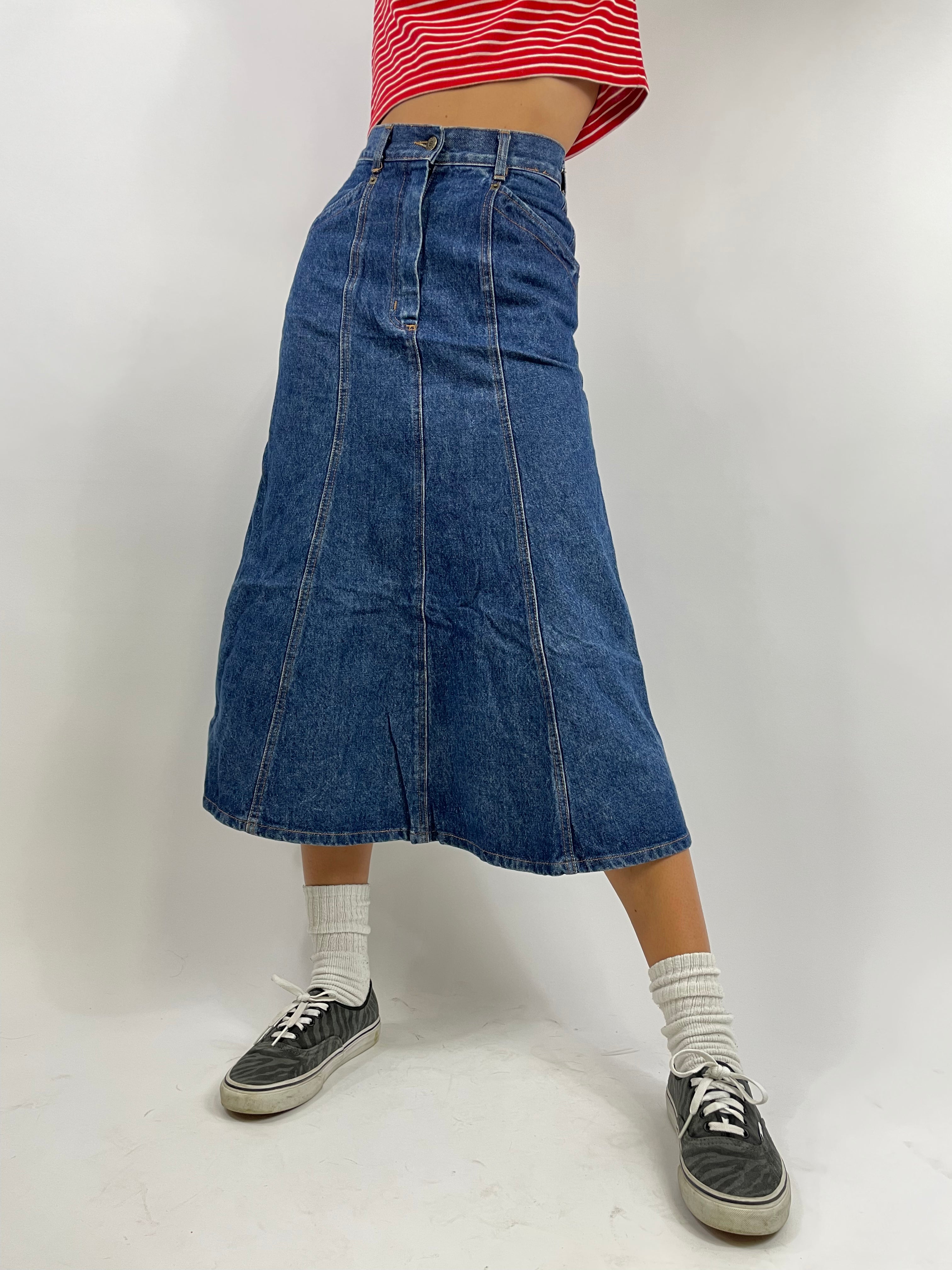 Kenzo Jeans vintage skirt Mudvintage – Fangovintage
