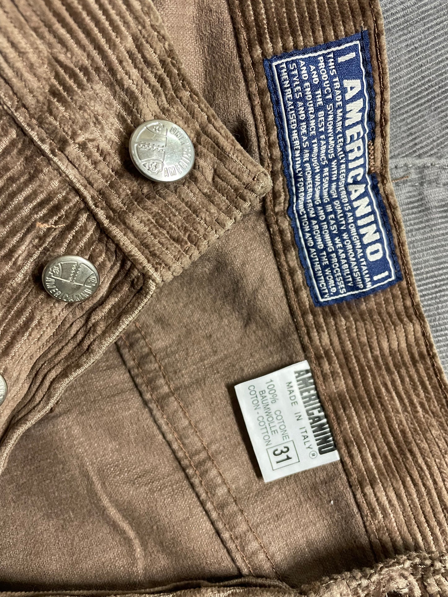 Denver 1980s Americanino trousers