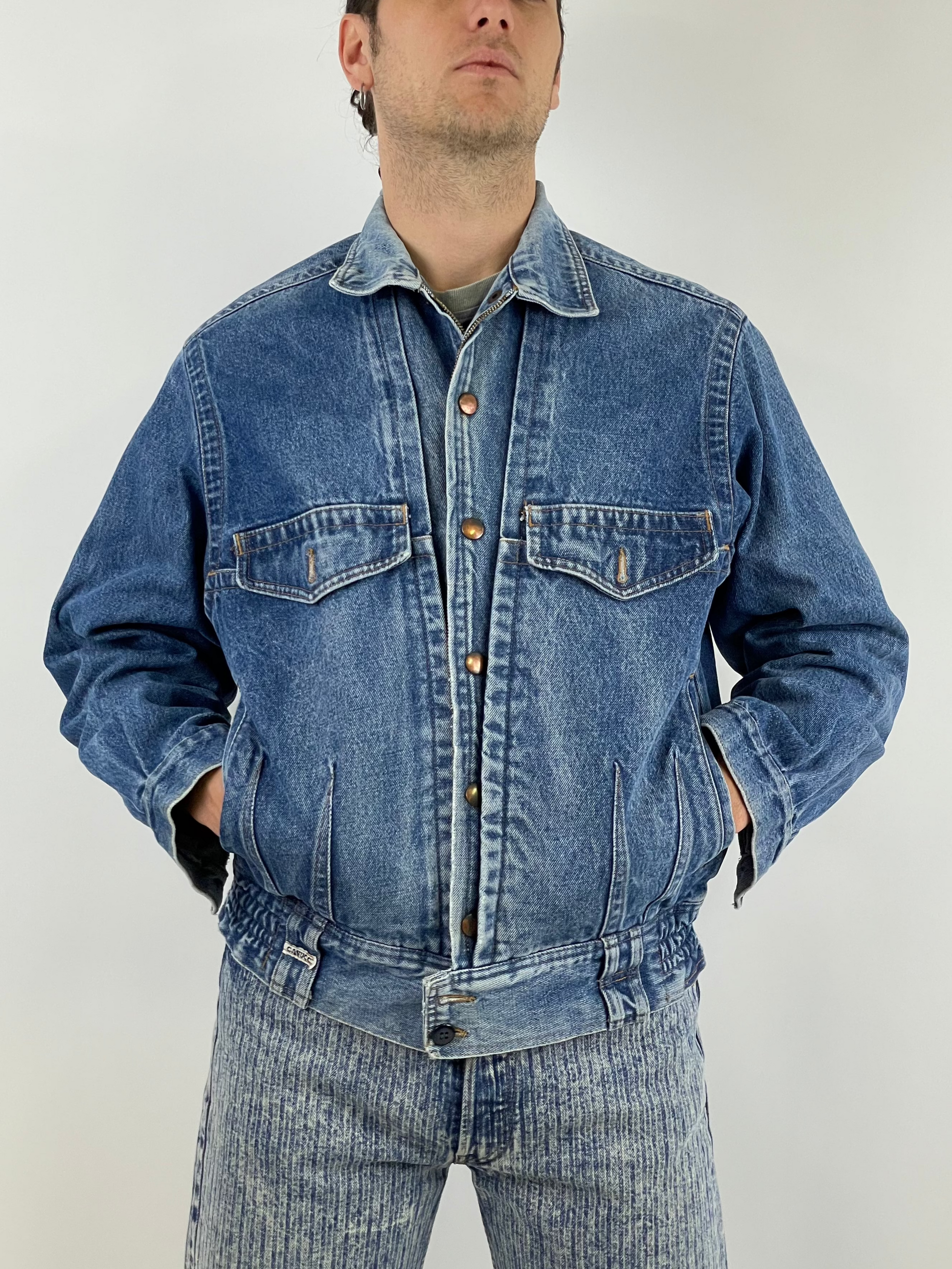 Giacca di jeans Casucci anni 80 Fangovintage - Main Image