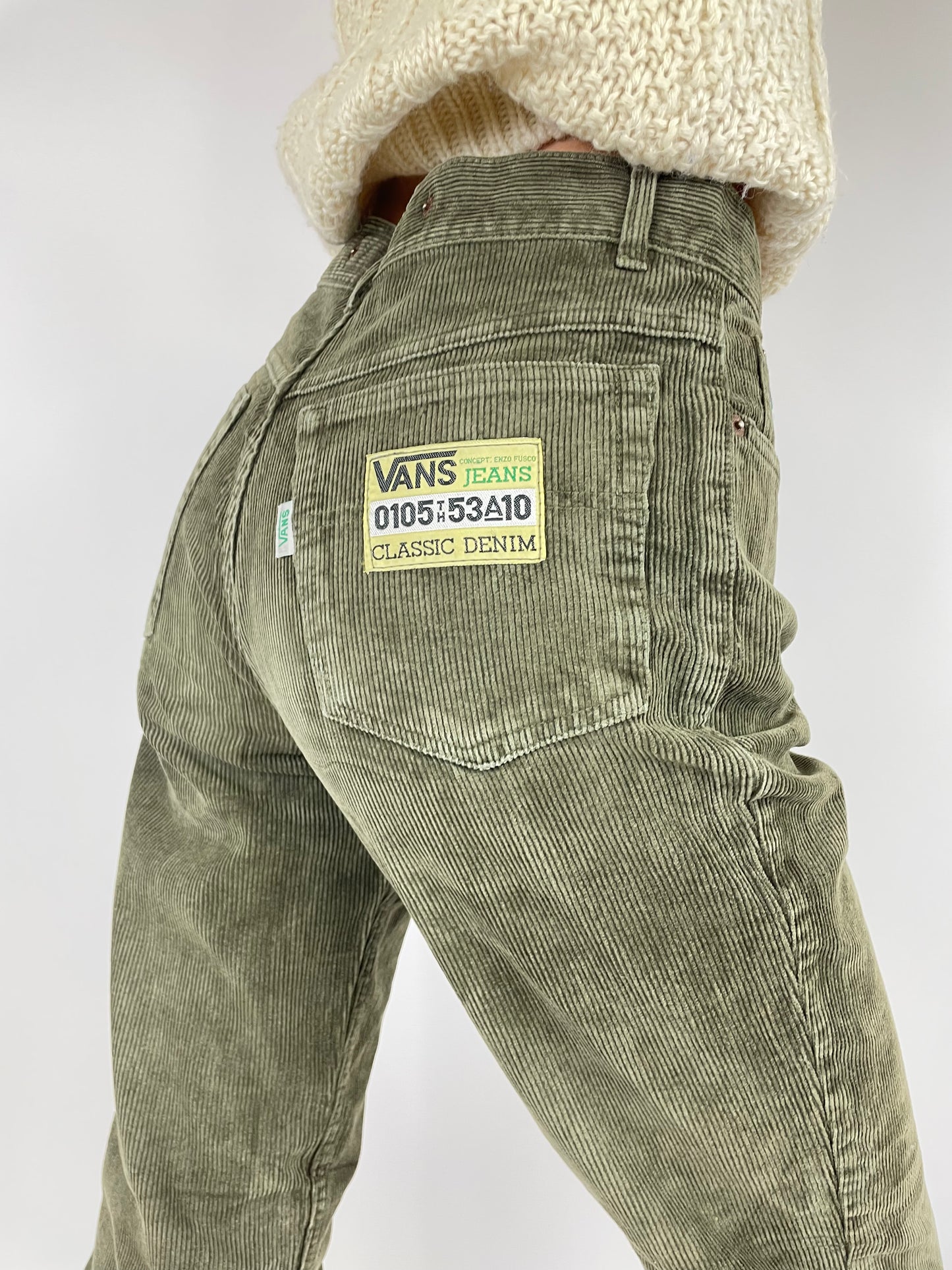 Pantaloni vans top grigio