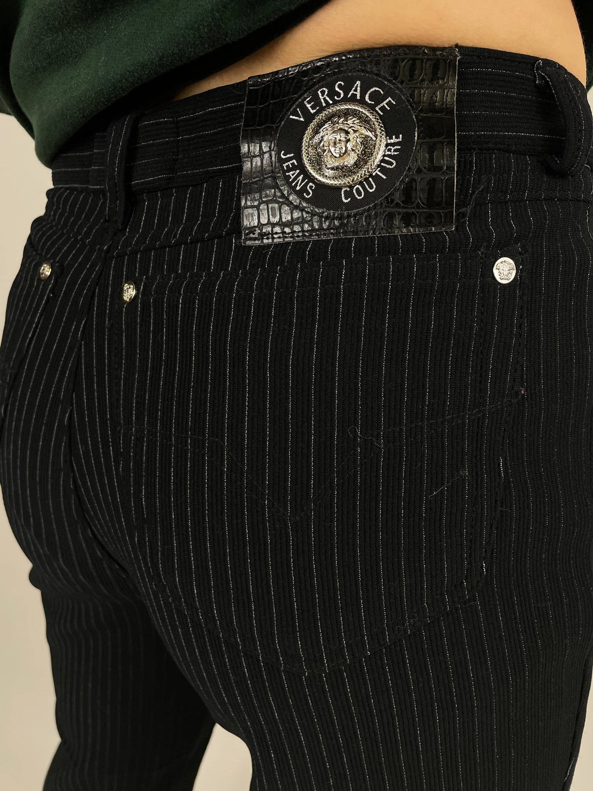 Versace Jeans Couture trousers Mudvintage Fangovintage