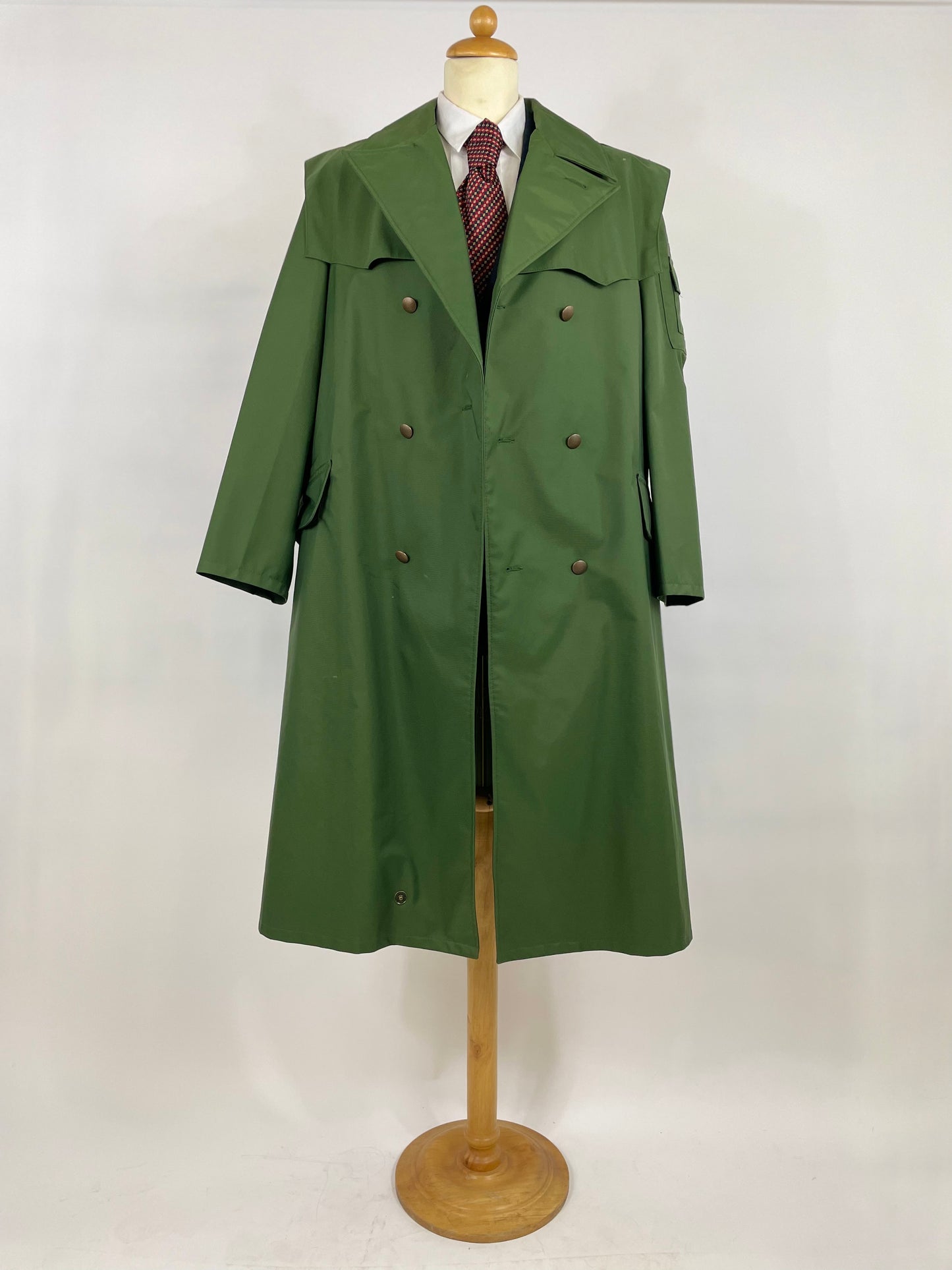 Original Polizia Tedesca Trench coat Kaki 1990s